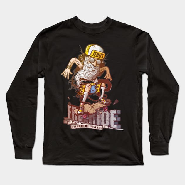 Freeride hall Long Sleeve T-Shirt by Yurii